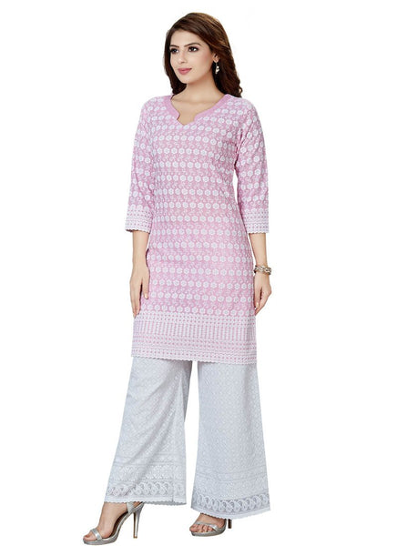 Lavander designer kurti
