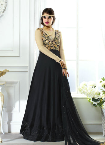 Black salwar suit - New India Fashion