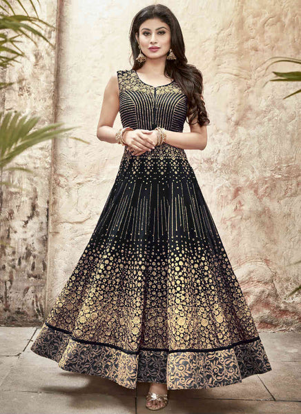 Black  salwar suit - New India Fashion