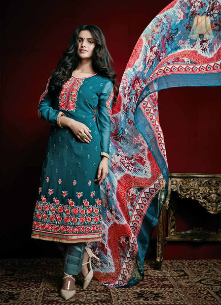 Morpeach  designer dress - New India Fashion