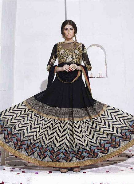 Multicolor designer dress 