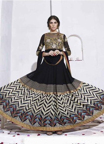 Multicolor designer dress 