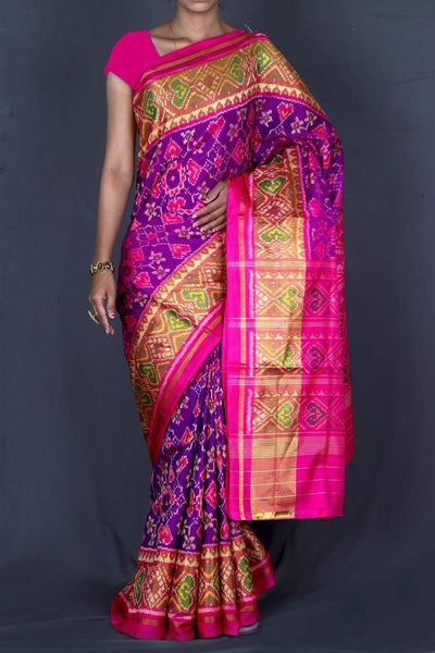 Vhoragaji Menakari Patola saree