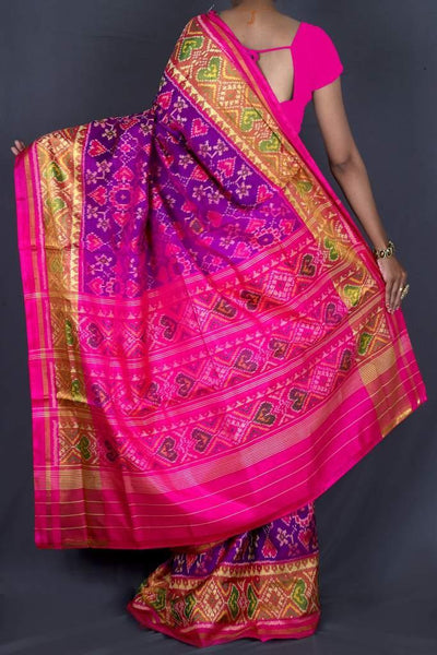 Vhoragaji Menakari Patola saree