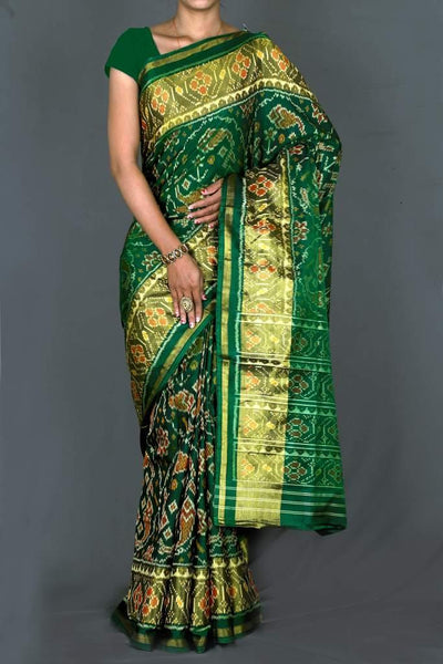 Fish design Patola saree