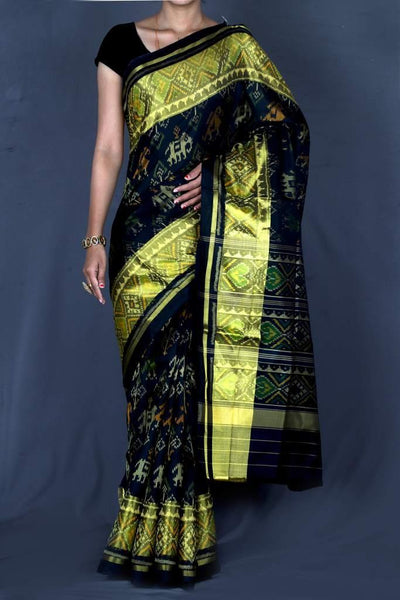 Rajkot Patola in black Narikunj