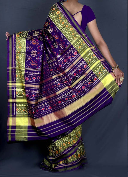 Purple Patola Saree