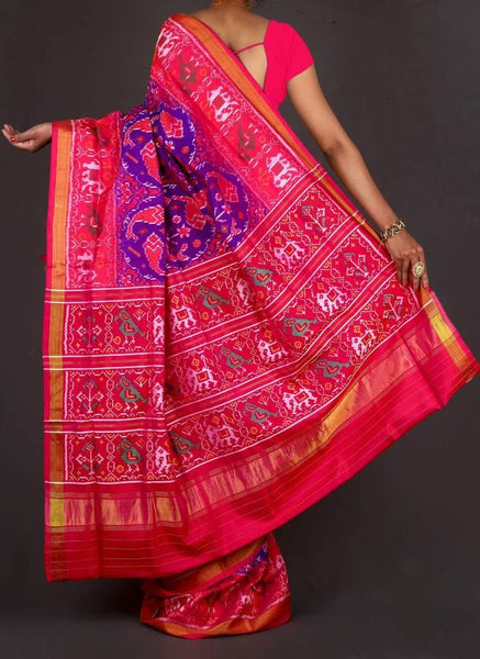 Single Ikat Patan Patola saree