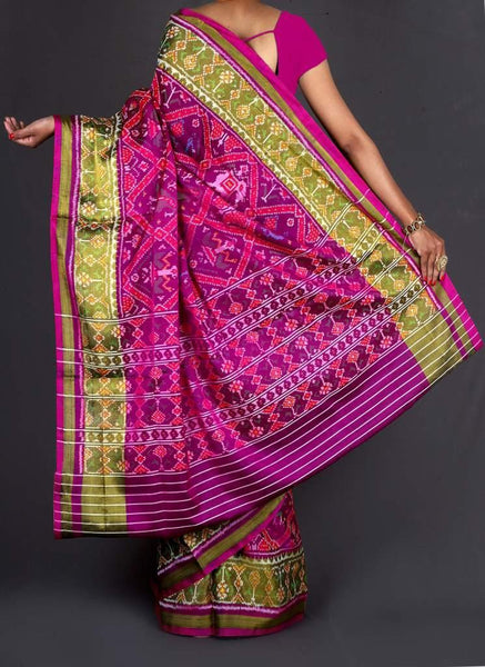 Narikunj Adtala Patola Saree