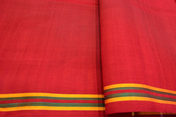 Patola saree in red and yellow combination