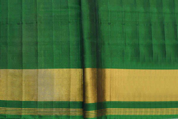 Patola saree in full green colour