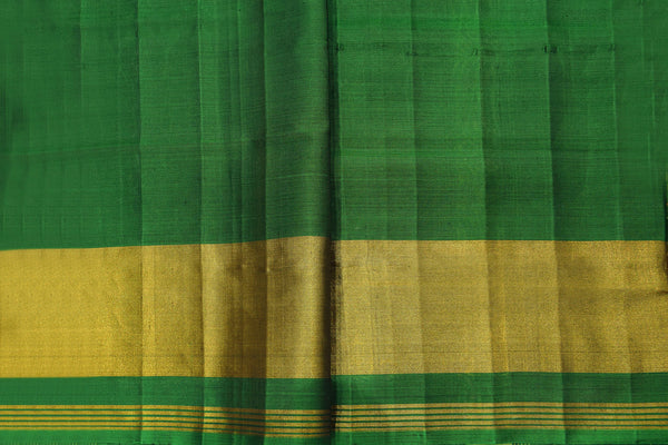 Patola saree in full green colour