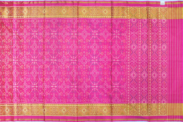Patola saree in full pikn colour