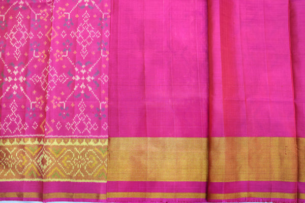 Patola saree in full pikn colour