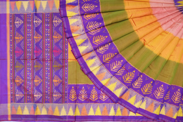 Patola saree in multi colour