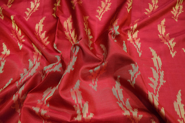 Patola saree in full maroon colour