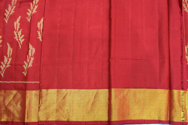 Patola saree in full maroon colour