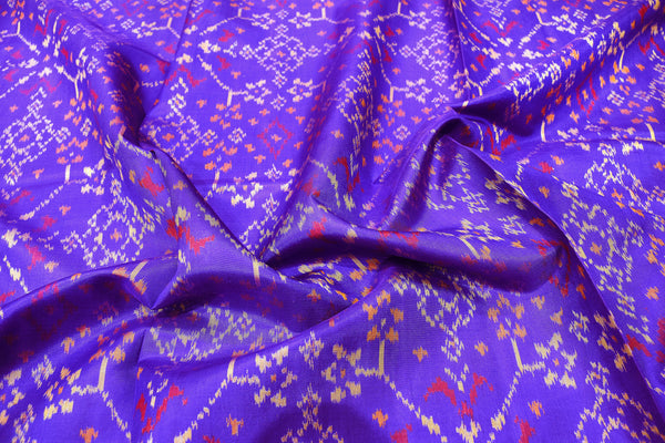 Patola saree in full blue colour