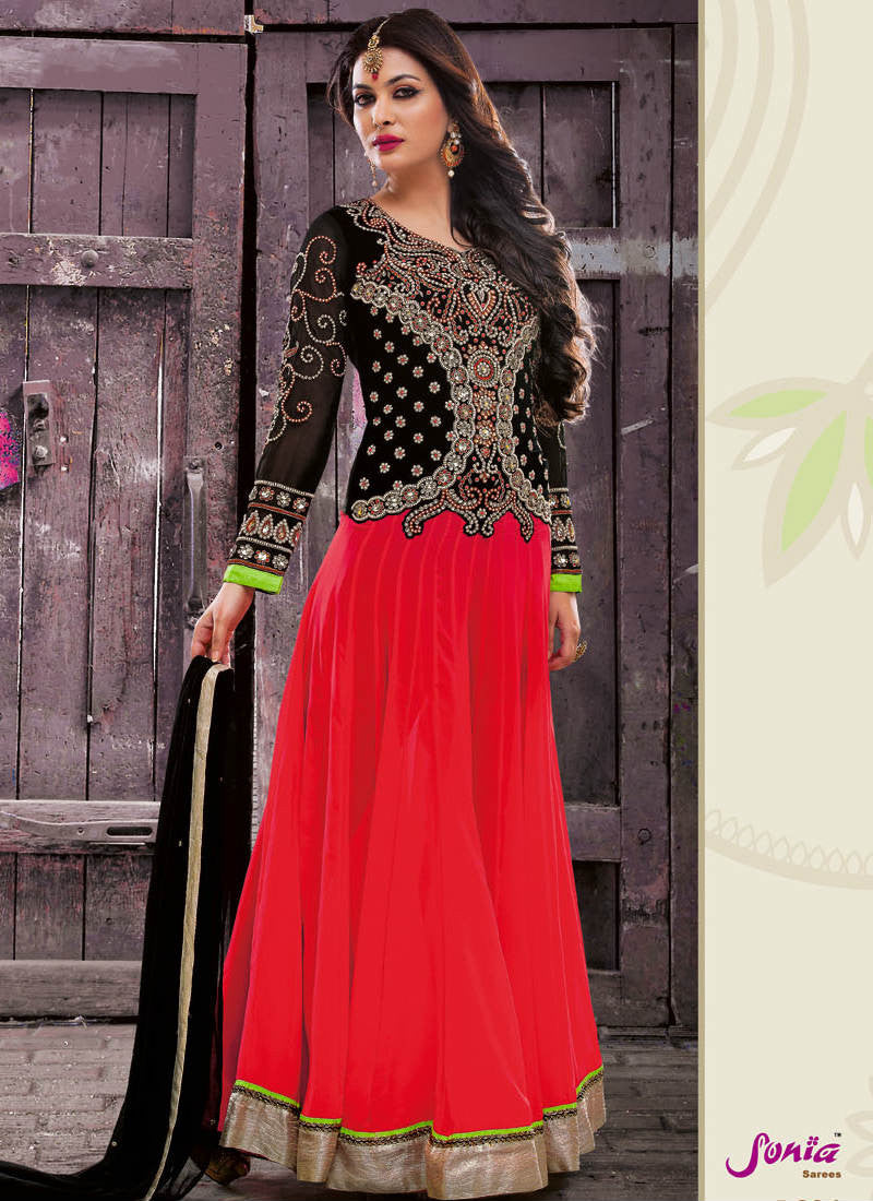 Details more than 63 red and black combination kurti