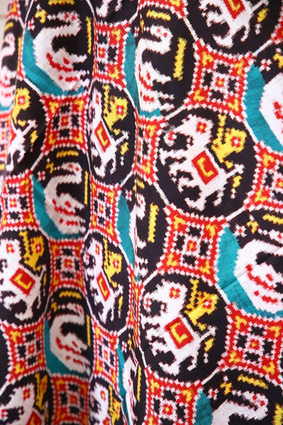 Nani chhab bhat black Patan Dupatta