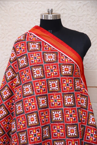 Double Ikat Patan Patola Dupatta