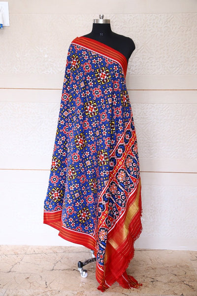 Blue Navratna Dupatta Full size Dupatta