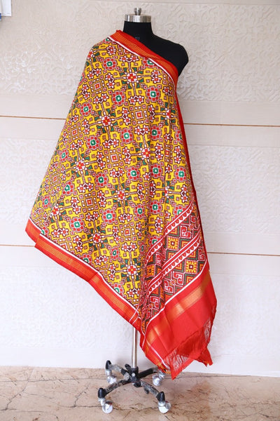Double Ikat Patan Patola Dupatta