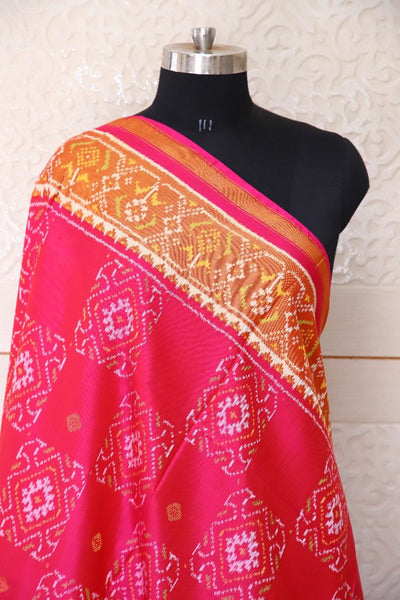 Traditional design with Zaributta in Pink colour