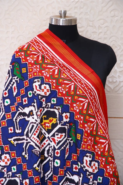 Ambadi Me Hathi Double Ikat Dupatta