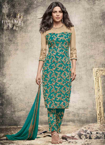 Beige indowestern dress 