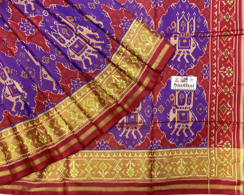 Ambadi ma Hathi Traditional Patola