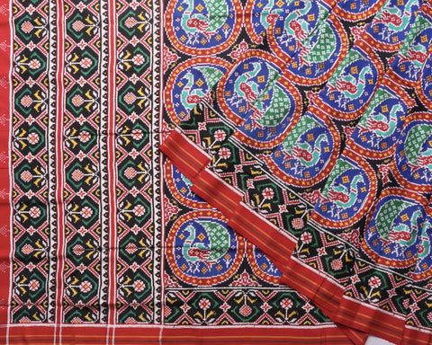 KunjBhat Double Ikat Patan Patola Saree