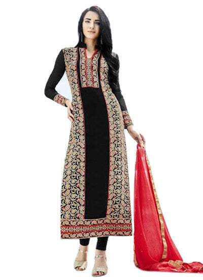 Black salwar suit - New India Fashion