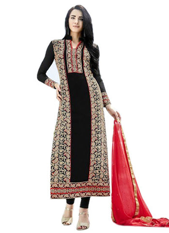 Black salwar suit - New India Fashion