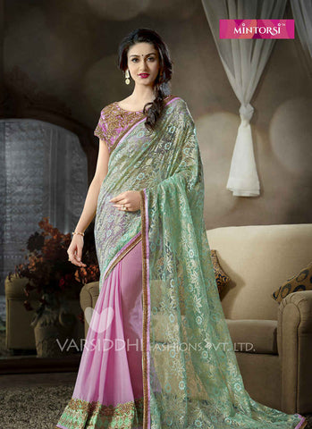 Parrot saree - New India Fashion