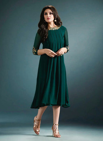 Green Kurti - New India Fashion