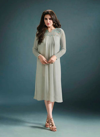 Grey Kurti - New India Fashion